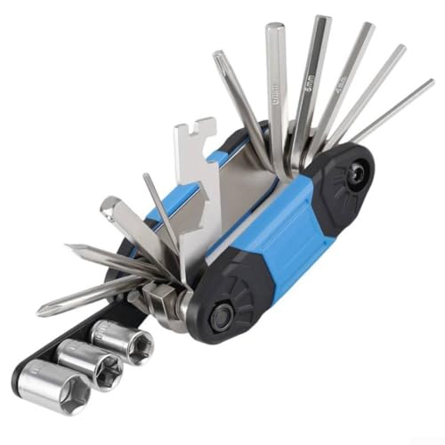 Adatto a tutte le biciclette: che tu stia guidando una mountain bike, una bici da strada o qualsiasi altro tipo, questo set di strumenti è perfetto per migliorare la tua esperienza di ciclismo.
