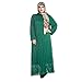 Produktbild foreverH Muslim Damen Moslemischer Hut Turban Retro Frauen Islamisches Moslemisches Kostüm Abaya Lange Haare Langarm XL Robe Muslim Kopftuch Hut lässig Beanie Caps weichen Von FORH