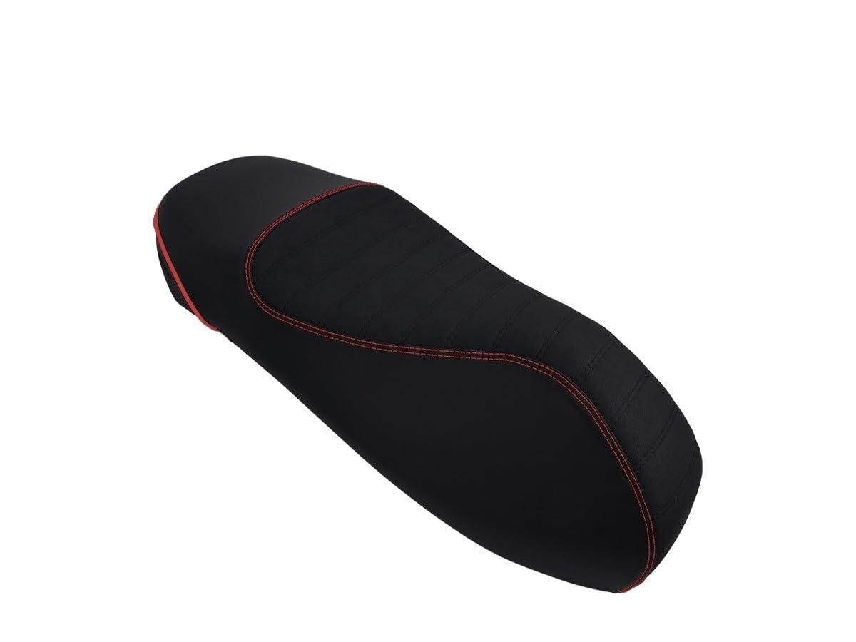 Housse selle Vespa GTS 300 noir rouge accessoires scooter 2014-2018