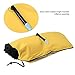 Bright Yellow Autovalve Nylon Paddle Float, Floating Bag, Kayaker Floating Bag, Inflatable Kayak Assist for Kayak Canoe with Reflective Strips