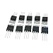 Zuide 10PCS BT136-600D Triac Thyristor 4A/600V Triacs Transistor 136-600D Through Hole TO-220
