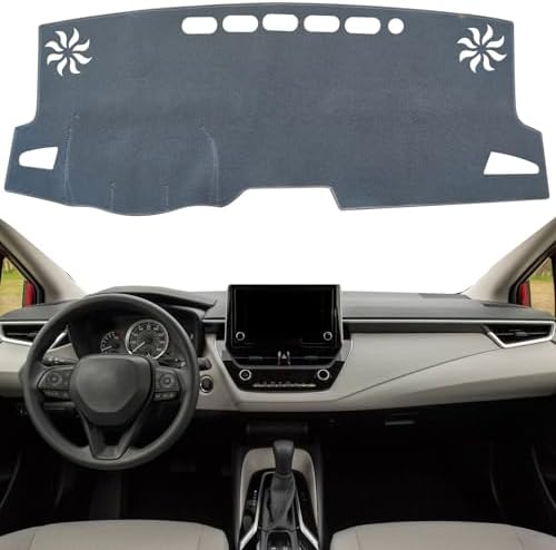Amazon.com: KEYOOG Dashboard Cover Dash Mat Fit for to-yota Corolla ...