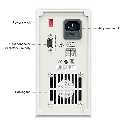 Itech Variable Dc Power Supply 60V/8A/180W Lab Bench Power Supply Adjustable With Memory Function Cc & Cv Coarse And Fine Adjustments It6721 #TOP2