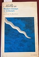 Milton; Modern Essays in Criticism 0195007204 Book Cover