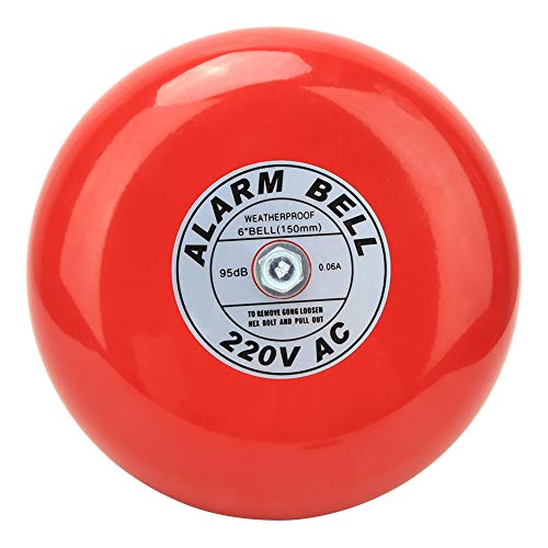Campana de alarma contra incendios Aramox CB-6B: alta sonoridad de 95 dB para su edificio 6