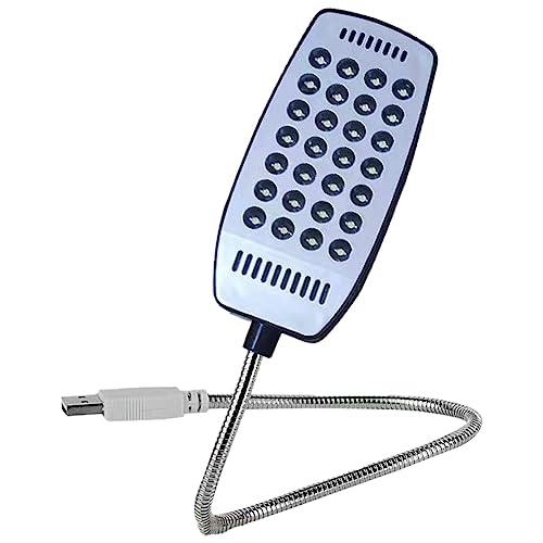 Bloepum 28 LED Reading Lamp USB Book Light LED USB Book Light Ultra Bright Flexible for Laptop Notebook PC Computer