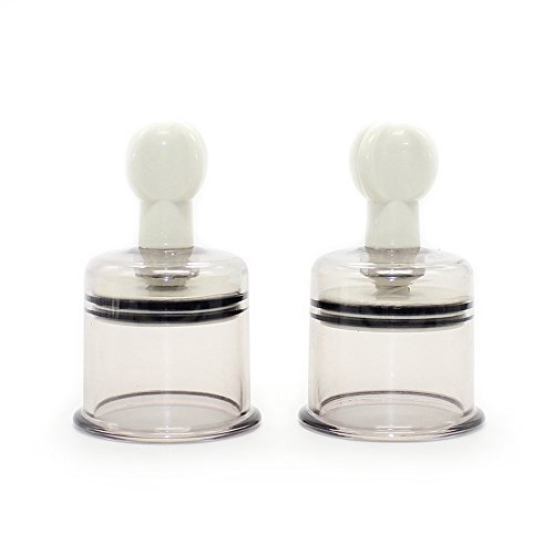 JYtop 2 piezas Twist ventosa para levantar pezón y mejorar el pecho, tamaño XL