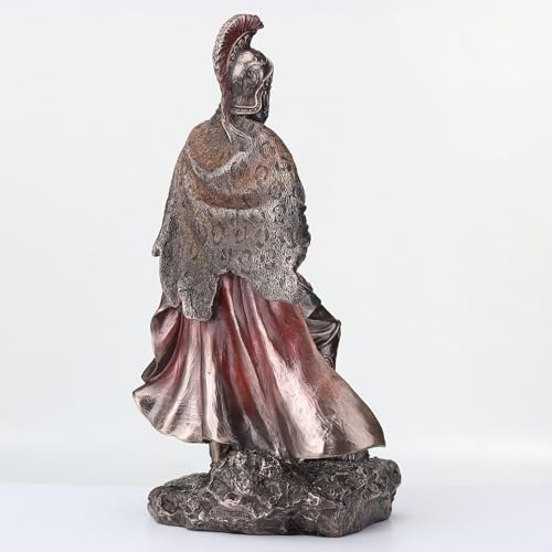 Figura escultórica de Hannibal Barca en resina y bronce miniatura 7