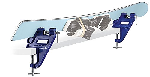 Trio compacte bankschroeven voor ski's