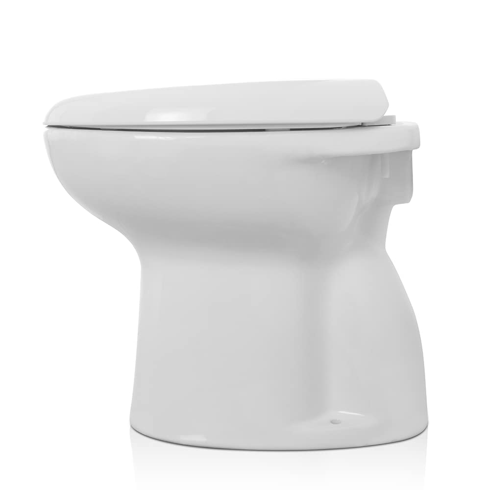 Inbagno Clara Vaso WC a Terra Ceramica Bianca Design Moderno