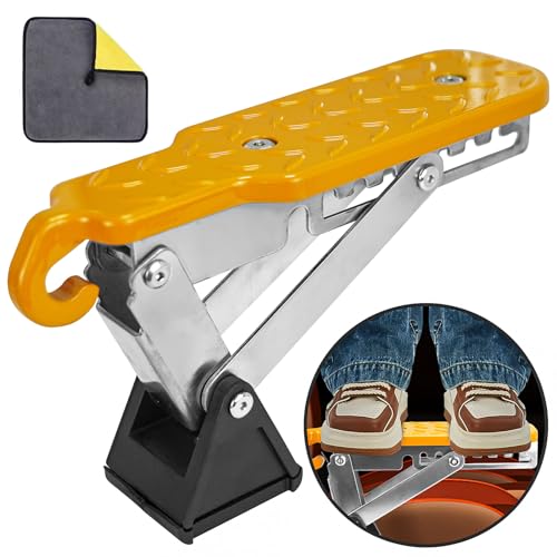 Moki Door Step Universal Fit Car Door Step, Foldable Door Latch Step with Adjustable Angle for Car Roof Access,...