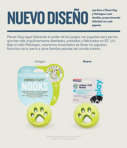 Planet-Dog-Orbee-Tuff-Nooks-Green-Paw-Print-Treat-Dispensing-Dog-Toy Planet Dog Orbee Tuff Nooks Green Paw Print Treat Dispensing Dog Toy