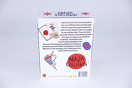 Image of Ninja Collision A Fun Strategy Game for Families and Friends. Simple to Learn and All Around Fun. Quick Games for Small Groups. (Standard Edition)