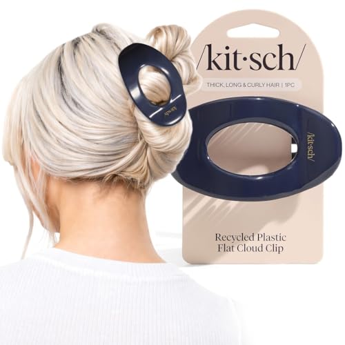 Kitsch Large Matte Claw Clip – Blue Orchid