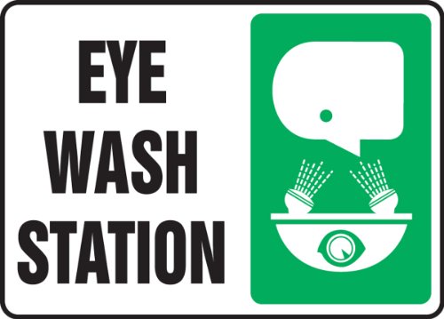 Signalisation de sécurité Eye Wash Station pour atelier et usine