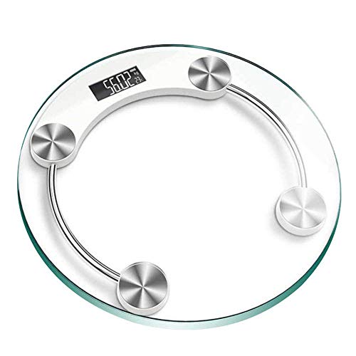 Preisvergleich Produktbild HJTLK Digitale Waage, Waage Badwaage, Digitale elektronische Bodenwaage Elektronische Waage, LCD-Display, 180 kg