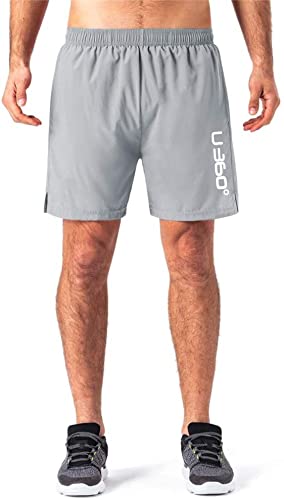 Image of Men's Workout Running Shorts Quick Dry Lightweight Gym Shorts with Zip Pockets S5Shorts