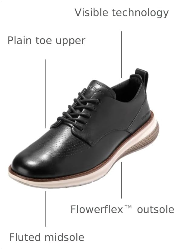 Image of Cole Haan Men's Og Energyweave Perforated Plain Toe Ox