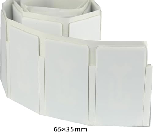 YANZEO Amostra de etiqueta RFID UHF, 5 amostras 3 peças cada adesivos flexíveis resistentes a metal,