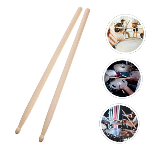 Baquetas para batería 5A madera maple 6 pares miniatura 3