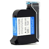 TOAUTO Cartuccia di inchiostro portatile ad asciugatura rapida 42 ml cartuccia di inchiostro per stampante a getto d'inchiostro portatile pistola di codifica (nero)