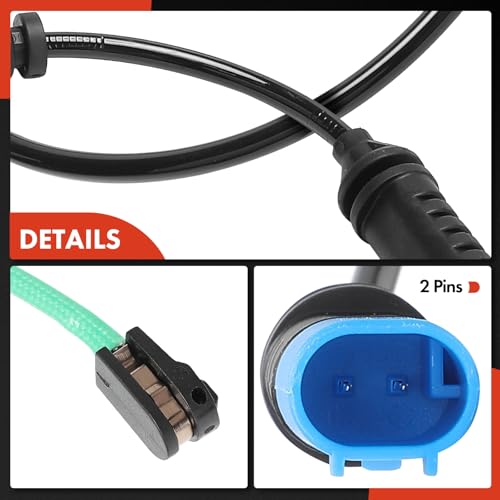 A-Premium Rear Driver or Passenger Brake Pad Wear Sensor Compatible with BMW 330e 2021-2024, 330e xDrive, 330i, 330i xDrive, 430i, 430i Gran Coupe, 430i xDrive, 430i xDrive Gran Coupe, 230i, M240i, Z4 - Thumbnail 7