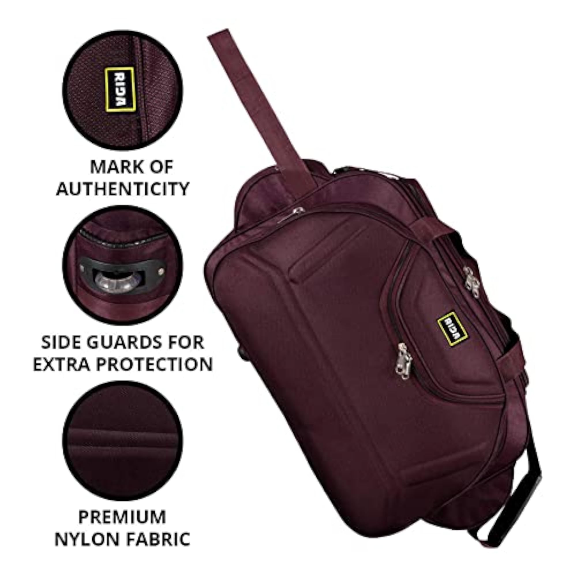 Lightweight Polyester Waterproof Travel Duffel Bag