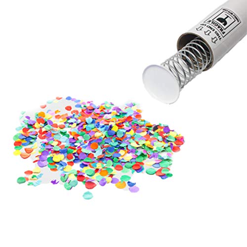 Pranks Anonymous - Spring Loaded Glitter Bomb - Adult Birthday Gifts - Surprise Glitter Bomb Prank Package – Confetti Popper Powder Cannon - Funny Gag Gifts (Custom, Confetti 1.5 oz)