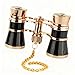 Yourelexit® Opera Glasses Binoculars 3X25 Lorgnette Theater Glasses Optical BK9 Mini Compact Lightweight Built-in Foldable Vintage for Adults Women Men in Musical Concert Cinema