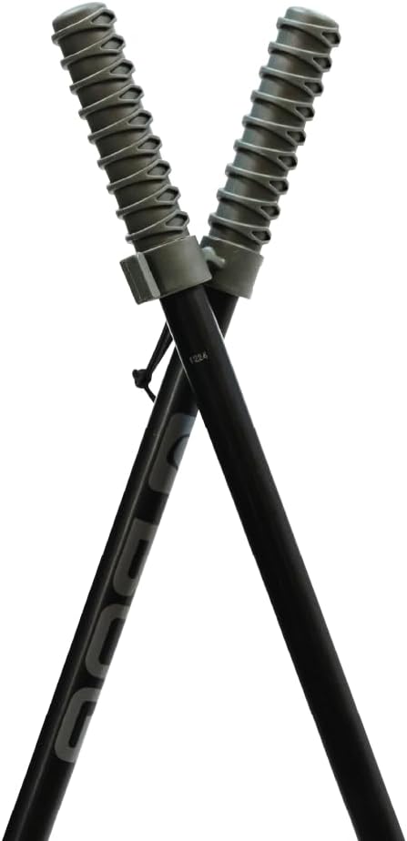 BOG Deadshot Sitting to Standing Bipod with Adjustable Legs, Rubber Shooting Yoke, Aluminum, for Shooting, Hunting, and Outdoors