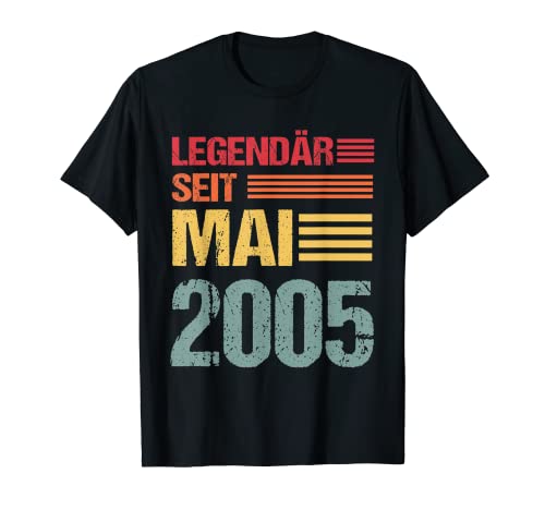 16 cumpleaños hombre de mayo de 2005 16 años Camiseta