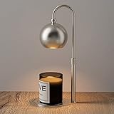 AHIAOIWRA Electric Candle Warmer Lamp with Timer Warming Lantern for Melting Jar of Wax with Candle