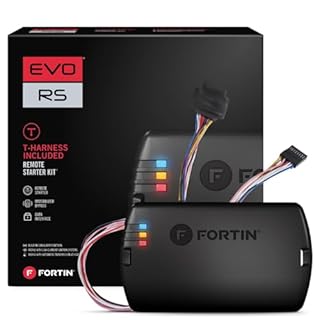 Fortin EVO-CHRT5 Stand-Alone Add-On Remote Start Car Starter System For Triangle Metal Key Vehicles - Black - 1 Unit - Remote Control - Compatible With Passenger Car, Truck, SUV, Jeep