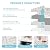 STICKGOO 10-Sheet Peel and Stick Backsplash, PVC Backsplash Tile, Herringbone Self Adhesive Wall Tile for Kitchen Bathroom, Laundry Room, Fireplace