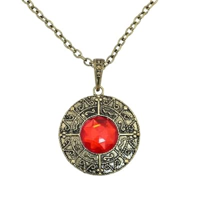 Chaks - Collar de vampiro con colgante, joya gótica de metal, accesorio vintage para disfraces de Halloween y cosplay | Ya disponible en tu tienda friki favorita! En mundofriki.es!