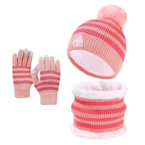 Bonnet enfants tricoté chaud pour les sorties d'hiver et la récréation