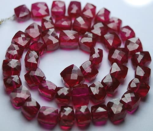 Corindon rubellite facetté de haute qualité pour création de bijoux d'exception