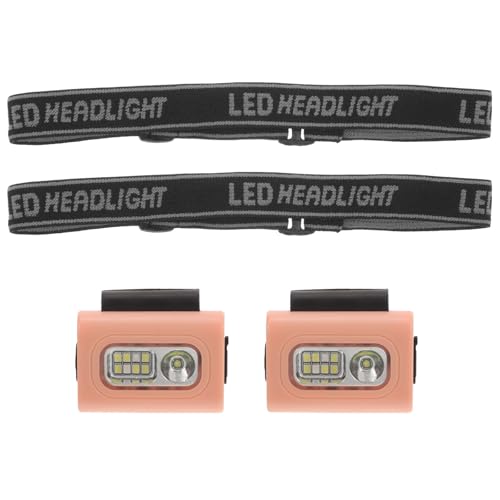Luz para correr de noche con imán que evita caídas pack de 2 linternas led rosas