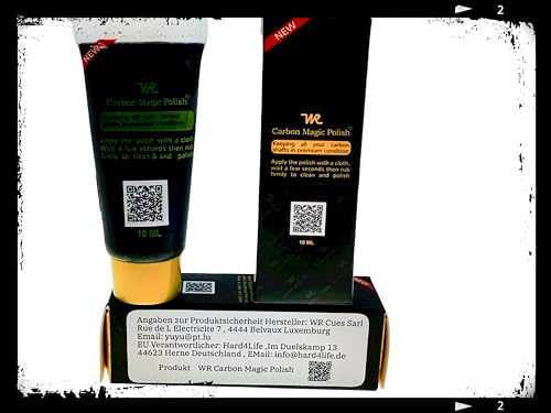 WR Carbon Magic Polish, 10 ml, Premium Politur für Carbon Queue Oberteile