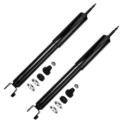 Image of Detroit Axle - Pair Rear Shocks for 1996-2005 Ford Taurus Wagon Mercury Sable Wagon 2 Shock Absorbers Assembly 1997 1998 1999 2000 2001 2002 2003 2004 Replacement