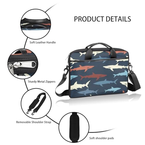 Maletín para portátil con diseño colorido para laptop 15 pulgadas miniatura 4