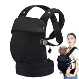 Mochila de Cara al Frente | Ergonómico Ajustable Ligero y Suave para Exteriores - Mochila para Senderismo - para Madre Senderismo Avión Compras Actividades Diarias Crianza y Transporte