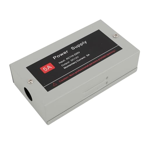 Transformateur de sonnette vidéo puissant 12V 5A à conversion stable et robuste - 4
