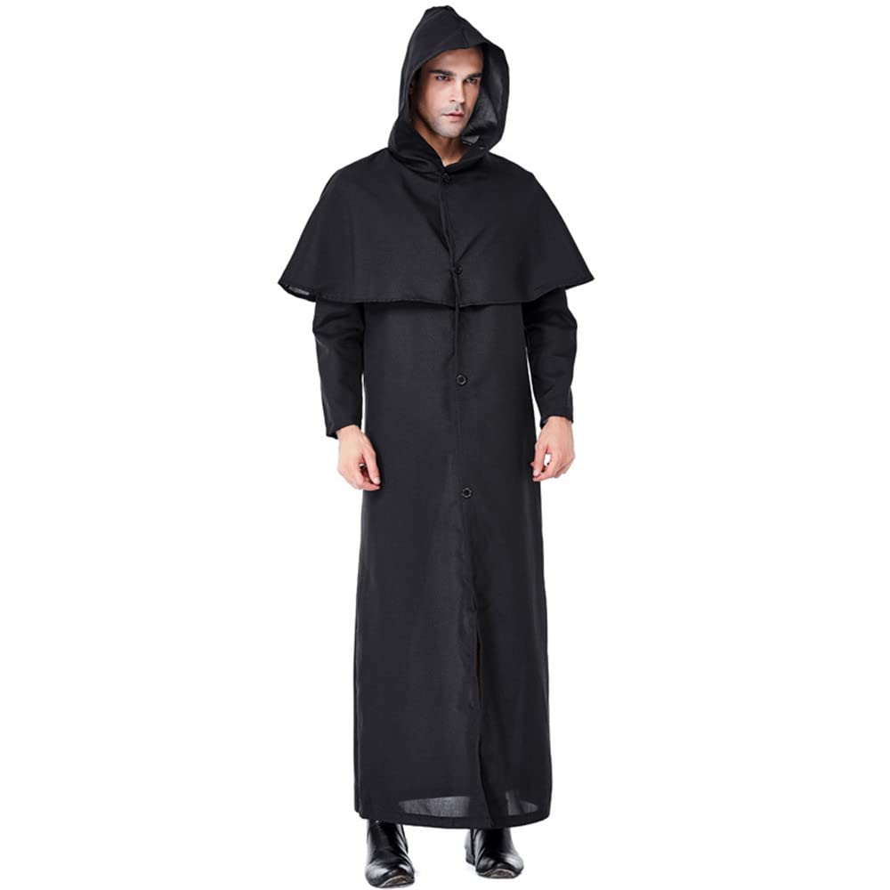 Kostium Grim Reaper – zombie, fantazyjny kostium, przebranie dla dorosłych, na imprezę, Halloween, cosplay, odgrywanie ról