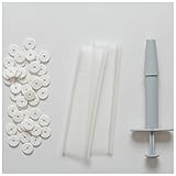  FnnEmg Clip Piumino Letto Duble Cover Foglio Trapunta Titolare Clip Snap Fix Clip Morsetto Fissaggio Trapunta Pinza Portatile Coperta Foglio Home Home accessorie Clip Copripiumino (Size : 25mm)