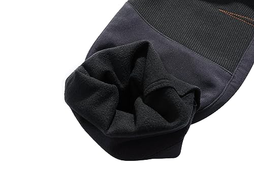 BenBoy Damen Wanderhose Wasserdicht Softshellhose Outdoorhose Winddicht Warm Gefüttert Winter Skihose Snowboardhose Trekkinghose,KZ2987W-Grey1-L