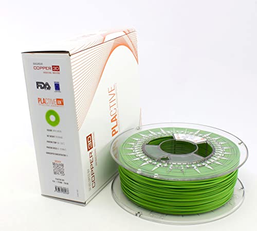 Copper3D PLACTIVE AN1 1.75mm Green Copper Oxide