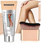 Natural Leg Makeup With Brush,Leg Veins Cover up Makeup for Varicose Imperfections,Flawless Looking Legs,Full Concealer,Water Resistant Transfer Proof 100ML Medium Shades (NATURAL)
