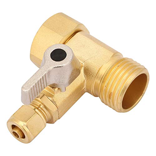 Preisvergleich Produktbild Classic Messing Kugelhahnanschluss Außengewinde Gerade Messing Kugelhahn Innengewinde Edelstahl Durchflussventil Schnellanschluss