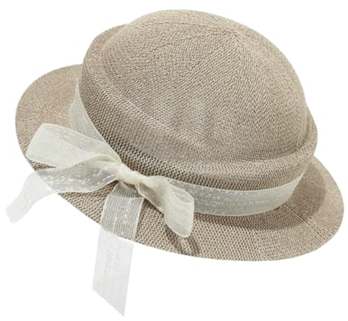 Sombrero cloche de punto elegante para mujer